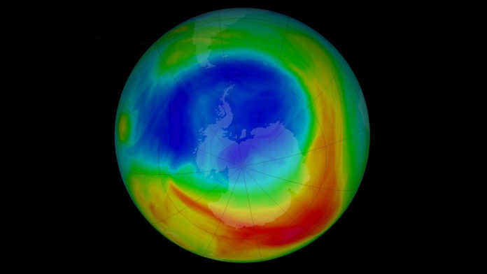 ozone hole recover