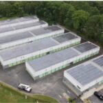 solar panels on storage units